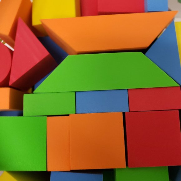 New 95pc Foam Building Blocks - Picture 11 of 13